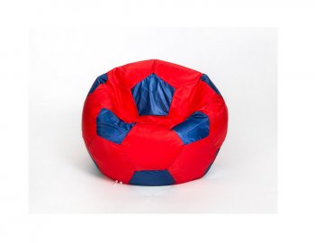 Кресло-мешок Мяч малый красно-синее в Миассе - miass.mebel-74.com | фото
