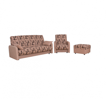 Комплект мягкой мебели НЕО 21М (3+1+ Пуф) в Миассе - miass.mebel-74.com | фото