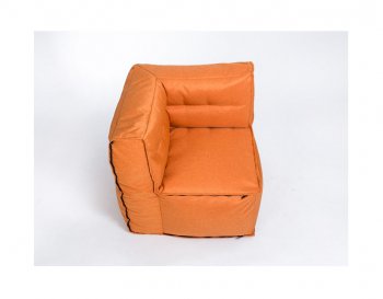 Модульное кресло Комфорт Колор угловое оранжевое в Миассе - miass.mebel-74.com | фото