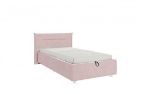 АЛЬБА Кровать 0,9 с ПМ (нежно-розовый) в Миассе - miass.mebel-74.com | фото