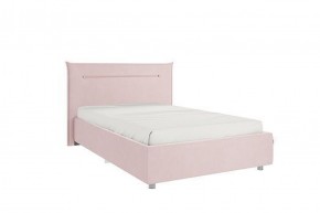 АЛЬБА Кровать 1200 с основанием (нежно-розовый) в Миассе - miass.mebel-74.com | фото
