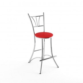 Барный стул Трилогия красный матовый-803м в Миассе - miass.mebel-74.com | фото