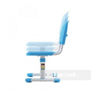 Комплект парта + стул трансформеры Cantare Blue в Миассе - miass.mebel-74.com | фото