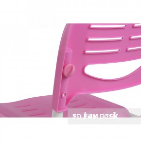 Комплект парта + стул трансформеры Cantare Pink в Миассе - miass.mebel-74.com | фото