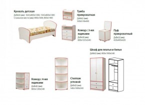 Набор мебели для детской Юниор-10 (с кроватью 800*1900) ЛДСП в Миассе - miass.mebel-74.com | фото