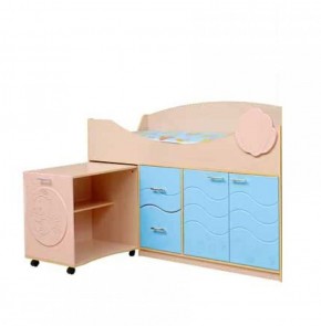 Набор мебели для детской Юниор -12.2 (700*1860) МДФ матовый в Миассе - miass.mebel-74.com | фото