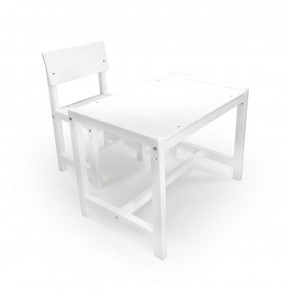 Детский растущий комплект стол и стул Я САМ "Лофт" (Белый, Белый) в Миассе - miass.mebel-74.com | фото