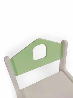 Детский растущий стул Я САМ "Домик" 2РГ (Зеленый) в Миассе - miass.mebel-74.com | фото