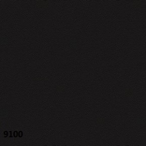Диван двухместный Актив экокожа Euroline (9100 черный) в Миассе - miass.mebel-74.com | фото