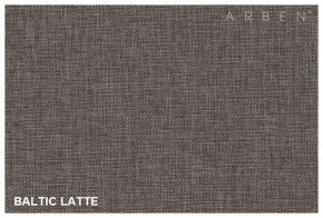 Диван-кровать Комфорт без подлокотников BALTIC COFFE-LATTE (2 подушки) в Миассе - miass.mebel-74.com | фото