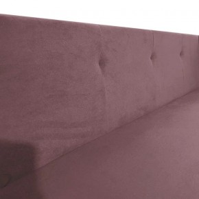 Диван Квадро Д4-ВР (велюр розовый) 1700 в Миассе - miass.mebel-74.com | фото