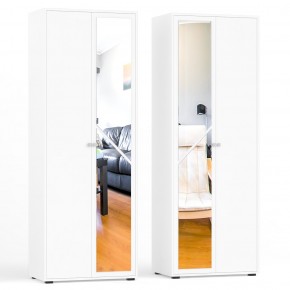 Камелия Шкаф 4-х створчатый, цвет белый, ШхГхВ 160х48х220 см., универсальная сборка, можно использовать как два отдельных шкафа в Миассе - miass.mebel-74.com | фото