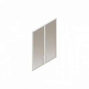 Комплект дверей верхних в алюмин.рамке для Пр.ДШ-2СТА в Миассе - miass.mebel-74.com | фото