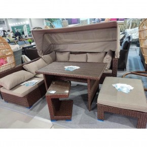 Комплект мебели с диваном AFM-320B-T320 Brown в Миассе - miass.mebel-74.com | фото
