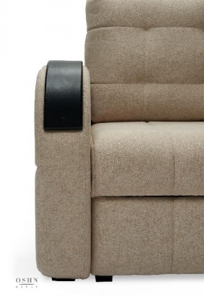 Комплект мягкой мебели Остин Garcia Ivory (Рогожка) Угловой + 1 кресло в Миассе - miass.mebel-74.com | фото