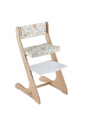 Комплект растущий стул и подушки Конёк Горбунёк Стандарт (Лофт-2, Бабочки) в Миассе - miass.mebel-74.com | фото