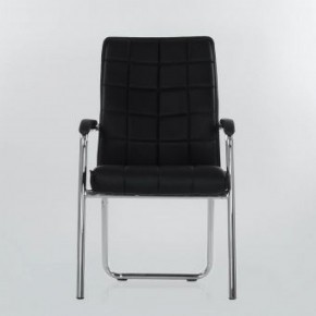 Кресло Barneo K-14 для посетителей и переговорных (черный) в Миассе - miass.mebel-74.com | фото