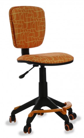 Кресло детское Бюрократ CH-204-F/GIRAFFE оранжевый в Миассе - miass.mebel-74.com | фото