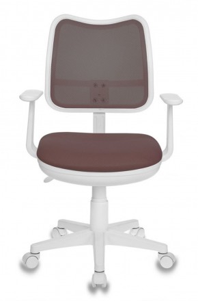 Кресло детское Бюрократ CH-W797/BR/TW-14C коричневый в Миассе - miass.mebel-74.com | фото