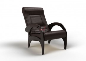 Кресло для отдыха Римини 19-К-В (экокожа/венге) ВЕНГЕ в Миассе - miass.mebel-74.com | фото
