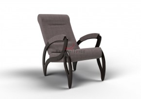 Кресло для отдыха Зельден 20-Т-ГР (ткань/венге) ГРАФИТ в Миассе - miass.mebel-74.com | фото