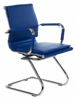Кресло для посетителя Бюрократ CH-993-Low-V/blue синий в Миассе - miass.mebel-74.com | фото