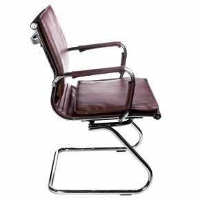 Кресло для посетителя Бюрократ CH-993-Low-V/Brown коричневый в Миассе - miass.mebel-74.com | фото