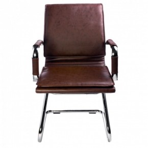 Кресло для посетителя Бюрократ CH-993-Low-V/Brown коричневый в Миассе - miass.mebel-74.com | фото