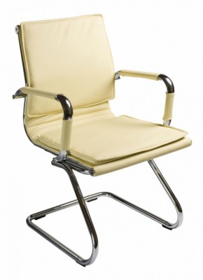 Кресло для посетителя Бюрократ CH-993-Low-V/Ivory слоновая кость в Миассе - miass.mebel-74.com | фото