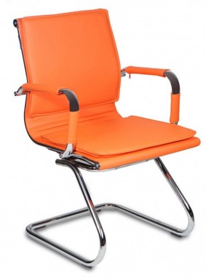 Кресло для посетителя Бюрократ CH-993-Low-V/orange оранжевый в Миассе - miass.mebel-74.com | фото