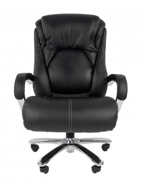 Кресло для руководителя CHAIRMAN 402 (Кожа) Черное в Миассе - miass.mebel-74.com | фото