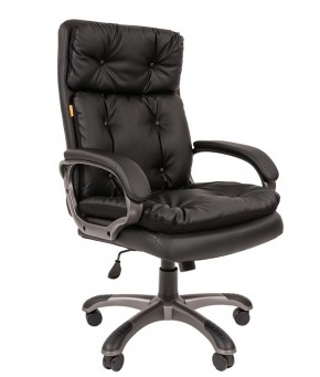 Кресло для руководителя  CHAIRMAN 442 (экокожа черная) в Миассе - miass.mebel-74.com | фото