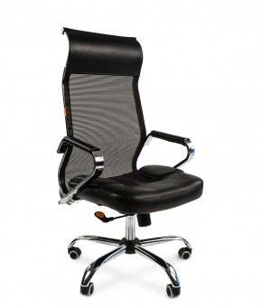 Кресло для руководителя CHAIRMAN 700 (Сетка) Черное в Миассе - miass.mebel-74.com | фото