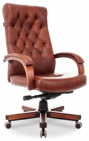 Кресло для руководителя T-9928WALNUT/CHOK в Миассе - miass.mebel-74.com | фото