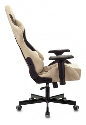 Кресло игровое Бюрократ VIKING 7 KNIGHT BR FABRIC коричневый/бежевый в Миассе - miass.mebel-74.com | фото