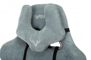 Кресло игровое Бюрократ VIKING KNIGHT LT28 FABRIC серо-голубой в Миассе - miass.mebel-74.com | фото
