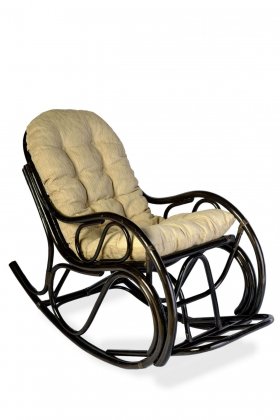 Кресло - качалка 05/04 с подушкой (Венге) в Миассе - miass.mebel-74.com | фото