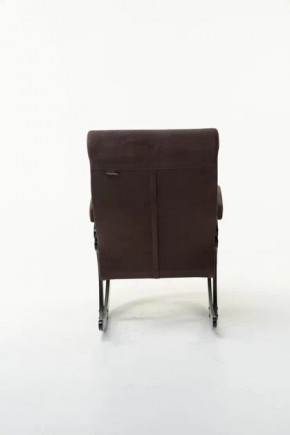 Кресло-качалка КОРСИКА 34-Т-AC (кофе) в Миассе - miass.mebel-74.com | фото