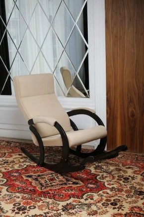 Кресло-качалка МАРСЕЛЬ 33-Т-AB (бежевый) в Миассе - miass.mebel-74.com | фото