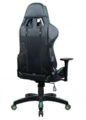 Кресло компьютерное BRABIX "GT Carbon GM-120" (черное/зеленое) 531929 в Миассе - miass.mebel-74.com | фото