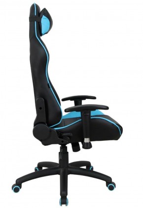 Кресло компьютерное BRABIX "GT Master GM-110" (черное/голубое) 531928 в Миассе - miass.mebel-74.com | фото