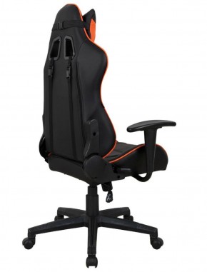 Кресло компьютерное BRABIX "GT Racer GM-100" (черное/оранжевое) 531925 в Миассе - miass.mebel-74.com | фото