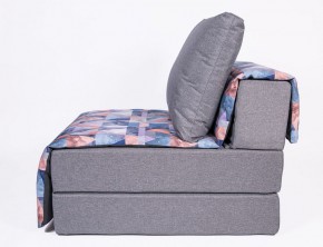 Кресло-кровать бескаркасное Харви (серый-сноу деним) в Миассе - miass.mebel-74.com | фото