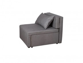 Кресло-кровать Милена (серый) Велюр в Миассе - miass.mebel-74.com | фото