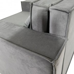 Кресло-кровать Принц КК1-ВСе (велюр серый) в Миассе - miass.mebel-74.com | фото