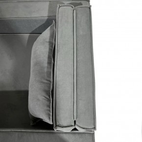 Кресло-кровать Принц КК1-ВСе (велюр серый) в Миассе - miass.mebel-74.com | фото