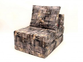 Кресло-кровать-пуф бескаркасное Окта (Велюр принт 2) в Миассе - miass.mebel-74.com | фото