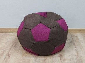 Кресло-мешок Мяч S (Savana Chocolate-Savana Berry) в Миассе - miass.mebel-74.com | фото