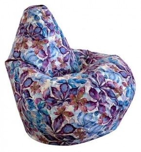 Кресло-мешок Цветы L в Миассе - miass.mebel-74.com | фото