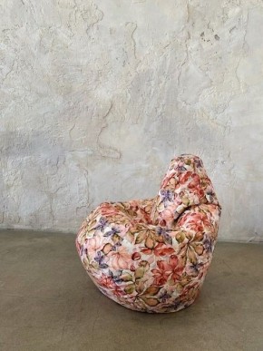 Кресло-мешок Цветы XL в Миассе - miass.mebel-74.com | фото